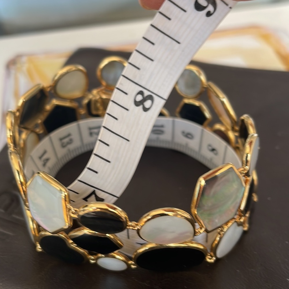 ❌SOLD❌Ippolita 18k YG Mother of Pearl Link Bracelet - Picture 8 of 8